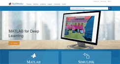 Desktop Screenshot of mathworks.com