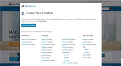 Desktop Screenshot of fr.mathworks.com